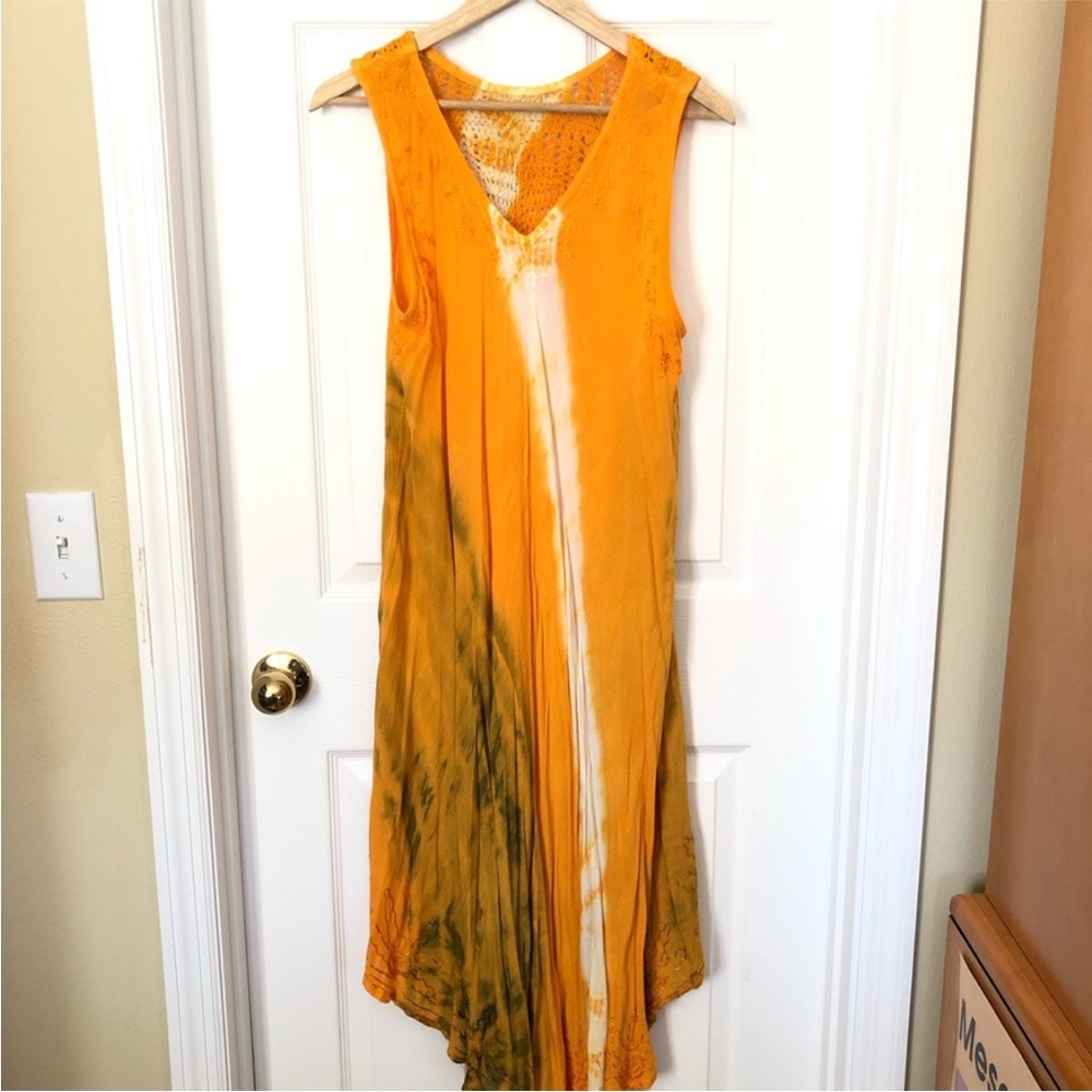 Sleeveless Umbrella Dress OS